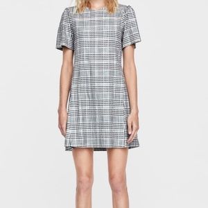 ZARA plaid mini dress